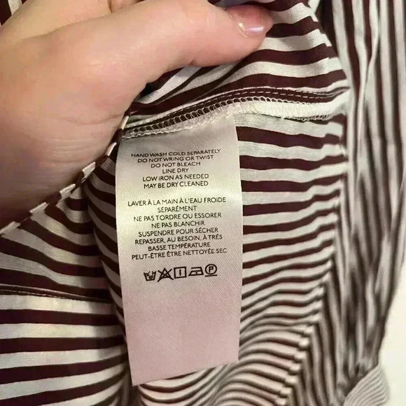 NWT Maeve Tie Neck Blouse - Picture 15 of 15